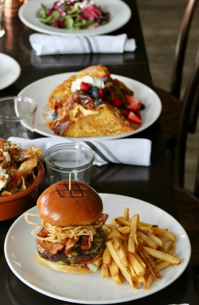 Burgers at Brunch